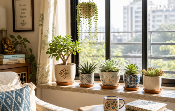 Best Indoor Succulent Plants for Indian Homes — Varieties & Care